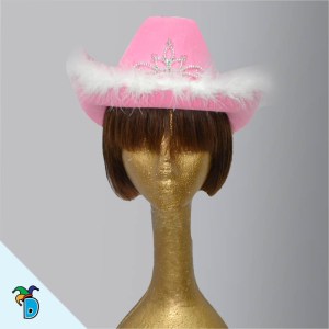 Sombrero Vaquero Rosa